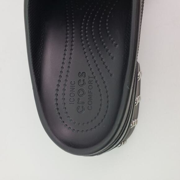 Crocs Siren Studded Clog Mens Sz 11 Womens Sz 13 Black Platform Clog Shoes main image 10